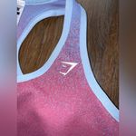 Gymshark Pink and Light Blue Sports Bra Photo 1
