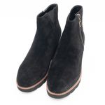 Vionic  - Hazel Black Suede Wedge Boot Photo 1