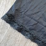 Womens Deena Black Vintage Slip Skirt Photo 1