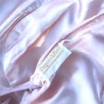 Vintage 1980’s Alfred Angelo Dance allure satin and lace dress Pink Photo 4