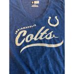 NFL Team Apparel Indianapolis Colts Graphic TShirt Blue Size Large Photo 5