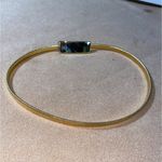 Stretch Belt 70s Disco Vintage Gold Tone Adjustable Metal Rectangular Clasp Size 28 Photo 6