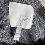 Joie  Wool Blend Grey Hatice Fringe Poncho Sweater Size XS/S Photo 9