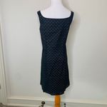 Loft black Eyelet Tank Dress Sz 6 Photo 1