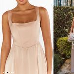 Show Me Your Mumu Nwot Nina corset dress in champagne color Photo 3