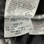 Levi's Levi’s 721 SZ 28 High-Rise Skinny Jeans Distressed Stretch Zip-Fly Gray Wash Photo 11