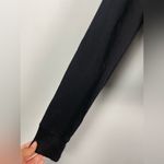 EXPRESS  Black Y2K‎ 2000s Graphic Print Full Zip Cropped Hoodie Sweater Photo 5