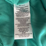 Danny & Nicole Womens Short Sleeve Ombre Cape Fit + Flare Green Dress 12 NWT Photo 8