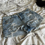 American Eagle  Tomgirl Shortie Denim Shorts  Photo 1