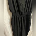 Adora Sheer Black Women’s Jumpsuit Pantsuit Size Small New w/ Tags Photo 7