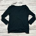 Soft Surroundings drapey cowl neck shirt faux layer rhinestone size large petite Photo 2