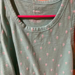 Sonoma  green tank top with cactus details size Large Photo 1