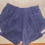 Lululemon Hotty Hot Shorts Navy Blue Photo 0