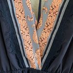 Illa Illa Deep V Romper Playsuit Jumpsuit Flirty Lace Romantic Boho Small Photo 13