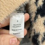 Kendall + Kylie Black and Tan Houndstooth Cropped Cardigan Women’s Size Small Photo 9