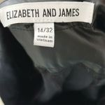 Elizabeth and James Women's Black Paperbag Shorts Size 14 High-Waisted size 32 Photo 4