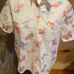 Alfred Dunner  Petites butterfly shirt‎ size 16P Photo 2