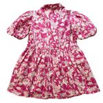Olivia James The Label Daphne Dress in Spring Shadow Rose Violet Pink Size L Photo 5