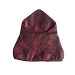 ADOLFO DOMINGUEZ Red Black Snake Print Envelope Clutch Handbag Photo 1