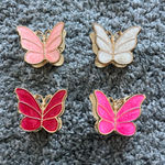 4 butterfly clips Pink Photo 0
