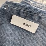 Lands' End  Sustainable Denim High Rise Wide Leg Jeans Light Wash NEW Size 12 Photo 13