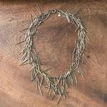 J.Crew  Fringe Five Strand Gold Tone Necklace Photo 3