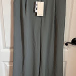 Commense Women's Pleated Front Wide Leg Dress Pants High Waisted Gray Sz Medium Photo 0