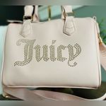 Juicy Couture Obsession Satchel NWT | Dusty Blush Pink Clay Rhinestone Bag NWT Photo 1