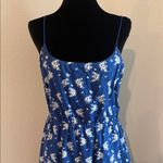 J.Crew Blue and White Floral Maxi Dress Photo 5