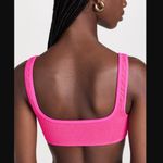 Good American Always Fits Khloe Bikini Top in Pink Glow XXS/XS NWT Photo 1