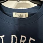 Wound Up  Sweatshirt with Colorful Stripes is a size Small. Photo 1