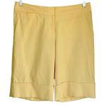 IZOD XFG Women's Stretch Bermuda Shorts Yellow Size 10 Photo 0