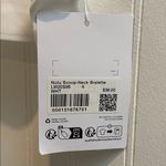 Lululemon Wundermost Ultra-Soft Nulu Scoop-Neck Bralette in White Size 6 NWT Photo 6