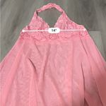 Victoria's Secret Y2K Vintage Pink Floral Embroidery Lingerie Slip Dress Sz L Photo 8