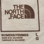 The North Face  Gray T-Shirt with Red Bear Design women large Photo 2