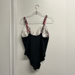 Anne cole  Black and Pink One Piece Swimsuit Photo 1