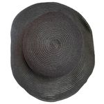 Eugenia Kim Vintage Black Woven Wide Photo 4