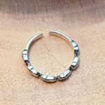 Sterling Silver  Elephant Toe Ring Midi Ring Photo 4
