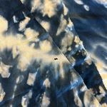 Young Fabulous and Broke  Blue & White Tie Dye Women’s Strapless Maxi Dress Size M Photo 6