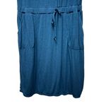 32 Degrees Heat 32 Degrees Cool Women's Pullover Short Sleeve Blue Dress Size Large Side Pockets Photo 4