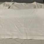 White S square crop top Photo 0