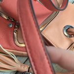 Miss Me pink and coral crossbody handbag Photo 9