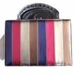 Nasty Gal  Stripe Crossbody, Pink, Blue, Silver Photo 2