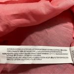 ZARA Pink Bubble Gum Bohemian Tiered Long Straight Neckline Cotton Dress Sz XL Photo 11