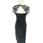 Scarlett Dark Romantic Witchy Whimsigoth Black Evening Formal Maxi Dress Size 6 Photo 7