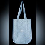 Lululemon New  Spring 2025 Small Shopping Tote Bag Light Blue Bubble Lunch Gym Photo 1