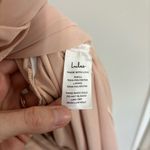 Lulus NWT Lulu’s In Love Forever Lace Up High Low Maxi Dress in Blush Pink - Size M Photo 8