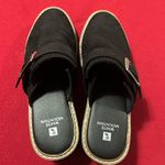 White Mountain Loafers Black Suede Loafers with Buckle by  8 1/2 M Great Shape Photo 4