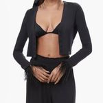 We Wore What  Feather Detail Pajama Set* Photo 2