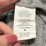 Rewind  Heather Gray Black Lace Long Sleeve Crewneck Top Neutral M Photo 13